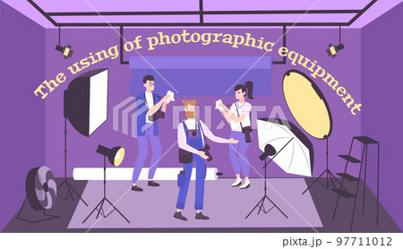 Photo Equipment Studio Composition Photo Equipment Studio Composition 97711012