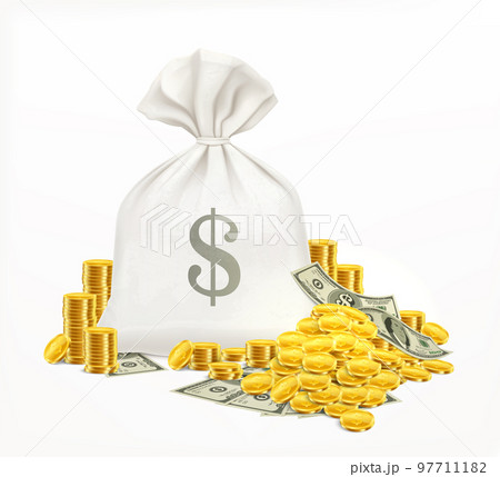 Sack Of Money Composition 97711182