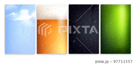 Wiped Misted Glass Set 97711557