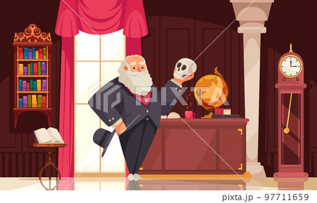 Darwin At Work Composition 97711659