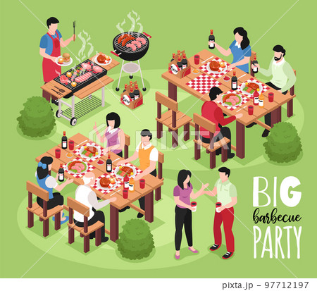 Big BBQ Party Composition 97712197