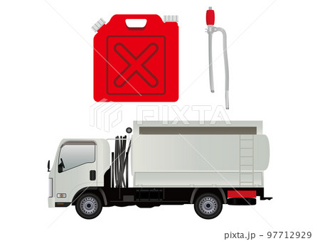 灯油と給油車 灯油と給油車 97712929