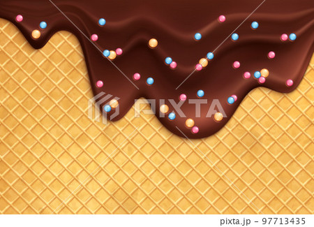 Dripping Glaze Background 97713435
