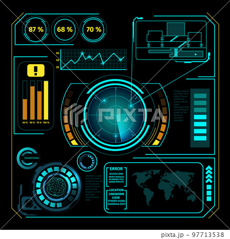 Hud Interface Radar Composition 97713538