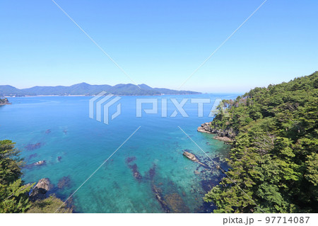 宮城県石巻市 雄勝の風景 宮城県石巻市 雄勝の風景 97714087