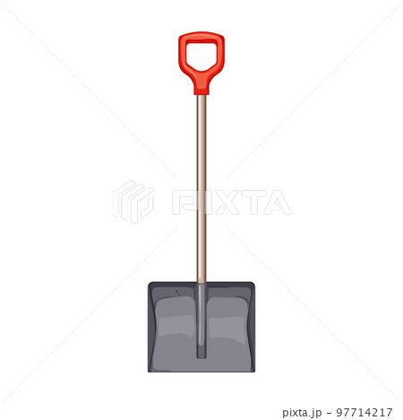 spade shovel tool cartoon vector illustration spade shovel tool cartoon vector illustration 97714217