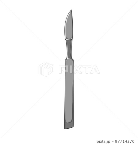 blade scalpel surgery cartoon vector illustration blade scalpel surgery cartoon vector illustration 97714270