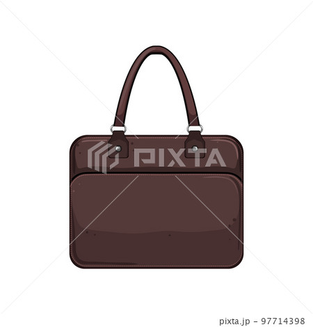 female business bag cartoon vector illustration - Stock Illustration  [97714398] - PIXTA