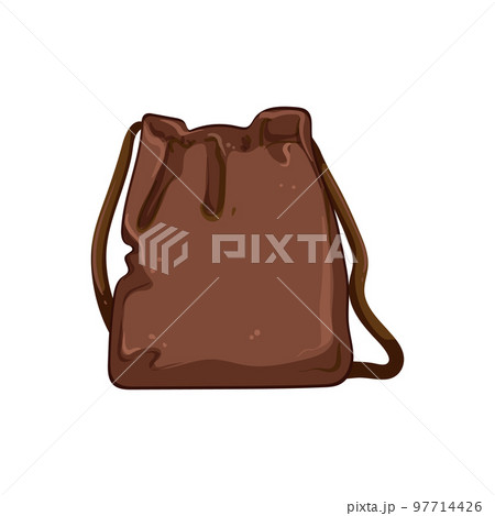 casual leather bag women cartoon vector illustration 97714426