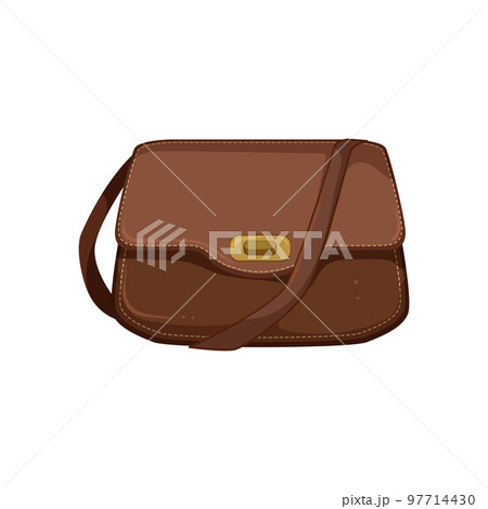 glamour leather bag women cartoon vector illustration 97714430