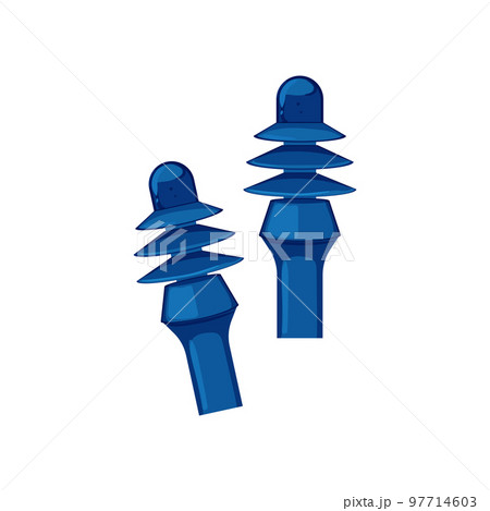 health earplugs noise cartoon vector illustration health earplugs noise cartoon vector illustration 97714603