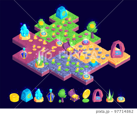 Game Landscape Constructor Composition 97714862