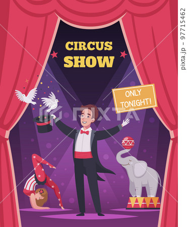 Circus Program Poster 97715462