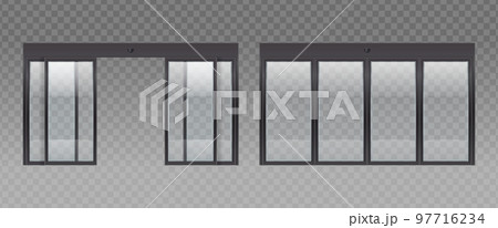 Realistic Entrance Doors Set Realistic Entrance Doors Set 97716234
