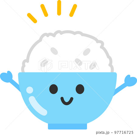 ご飯茶碗のキャラクター 97716725