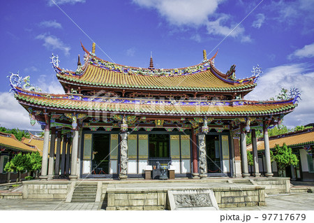 台湾　台北　孔子廟（こうしびょう）　大成殿（たいせいでん） 97717679