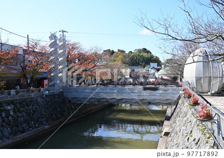湊川　湊川カラクリ時計　氷見市 97717892