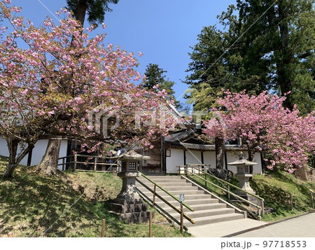 中尊寺の本坊表門 中尊寺の本坊表門 97718553