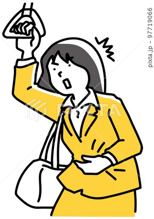 体調不良の女性 体調不良の女性 97719066