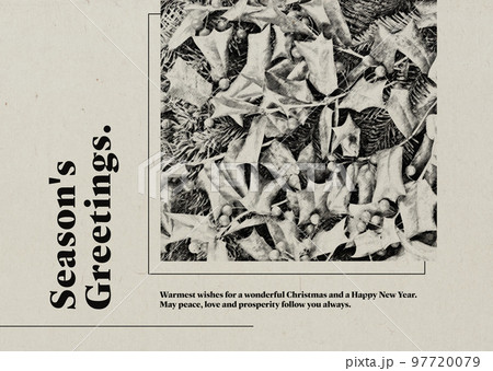 クリスマスグリーティング 97720079