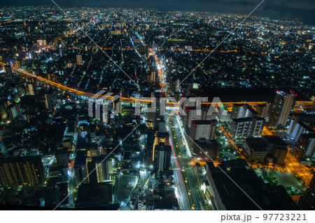 大阪マリオット都ホテルから見える夜景 97723221