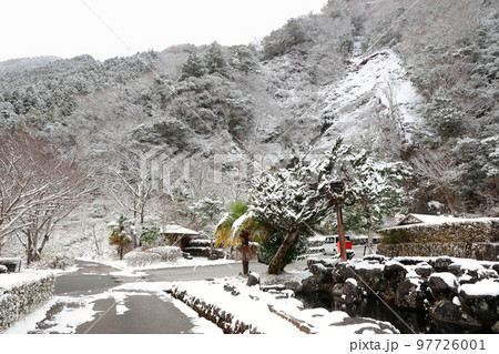 雪の降った　べふ峡温泉 97726001