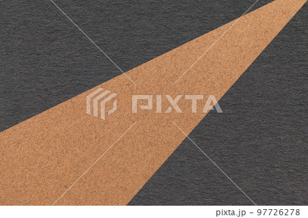 Texture of old craft black color paper background with brown line, macro. Vintage abstract dark gray cardboard Texture of old craft black color paper background with brown line, macro. Vintage abstract dark gray cardboard 97726278