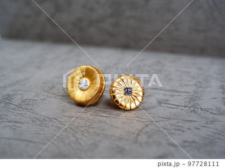 弁護士バッチと調停員バッチ01 97728111