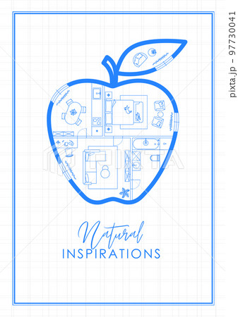 Apple construction drawing Apple construction drawing 97730041