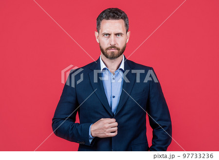 handsome confident businessman in formal suit, confidence handsome confident businessman in formal suit, confidence 97733236