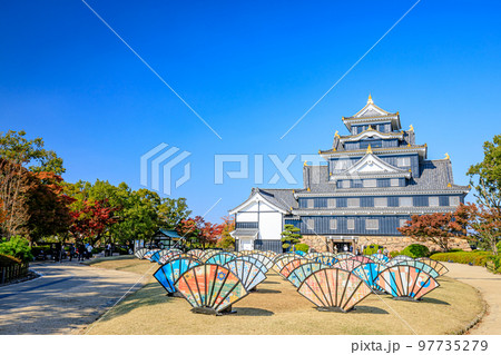 秋の岡山城　岡山県岡山市 97735279