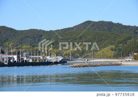 南郷町 黒島橋 南郷町 黒島橋 97735616