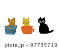 3匹の猫 97735719