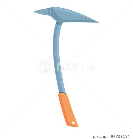 Ice pick icon cartoon vector. Extreme activity. Sport adventure Ice pick icon cartoon vector. Extreme activity. Sport adventure 97738114