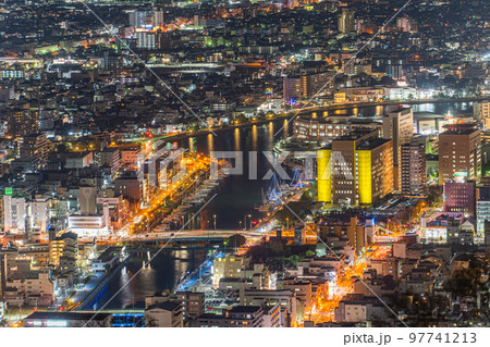 【徳島県庁】徳島の夜景 【徳島県庁】徳島の夜景 97741213