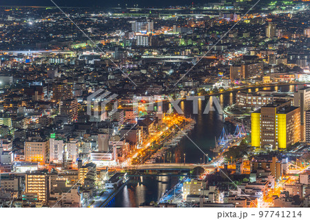 【徳島県庁】徳島の夜景 【徳島県庁】徳島の夜景 97741214
