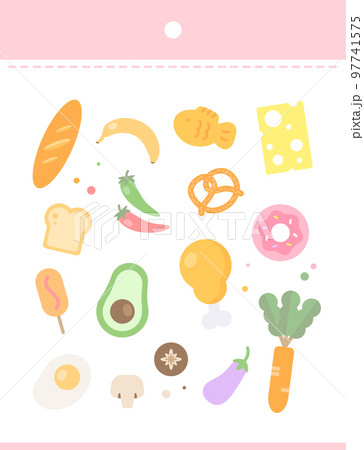 イラスト ステッカー シール 97741575