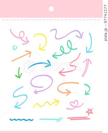イラスト ステッカー シール 97741577
