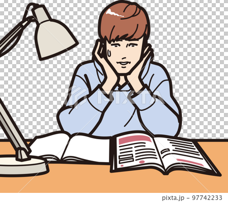 勉強、諦めた男子 97742233