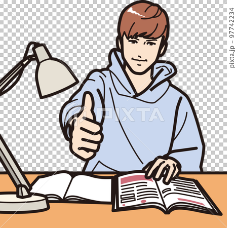 勉強、イイネ！の男子 97742234