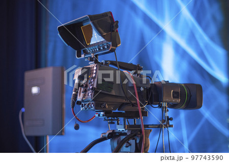 TV camera in recording 97743590