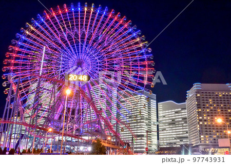 横浜みなとみらい　夜景 97743931