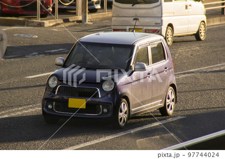 2box軽乗用車 道路走行 2box軽乗用車 道路走行 97744024