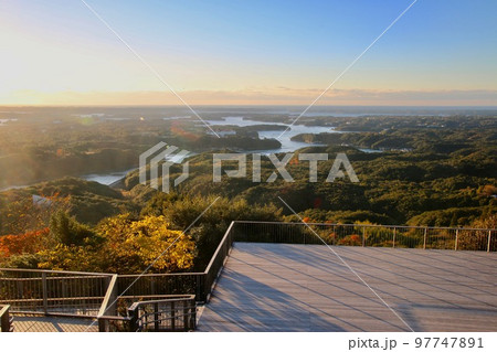 横山展望台からの眺望（三重県・志摩市） 97747891