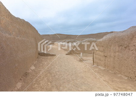 Sacred City of Caral-Supe archaeological site in Peru 97748047