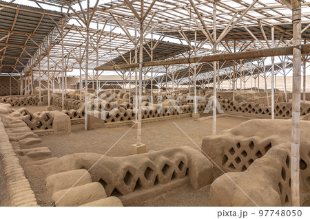 Sacred City of Caral-Supe archaeological site in Peru Sacred City of Caral-Supe archaeological site in Peru 97748050