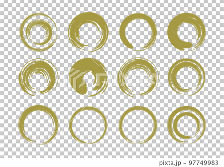 Fude no Maru 筆刷圓環日式擺件套裝 97749983