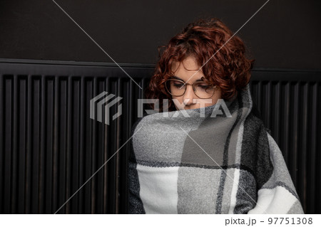 Tired of waiting for the girl to start the central heating. Tired of waiting for the girl to start the central heating. 97751308