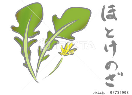 七草　ほとけのざ 97752998