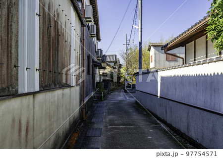 丹波篠山の町並み　河原町周辺　兵庫県丹波篠山市 97754571